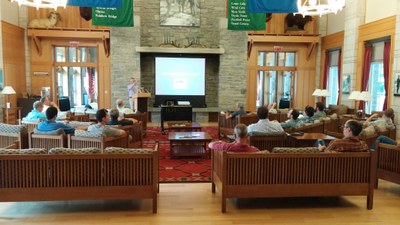 Doug Besler Welcomes Everyone to the 10th Anniversary Meeting Celebration