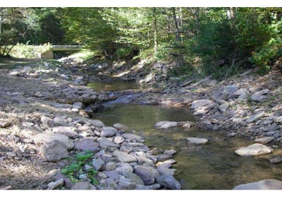 Photo of the North River, Virginia Project After Construction