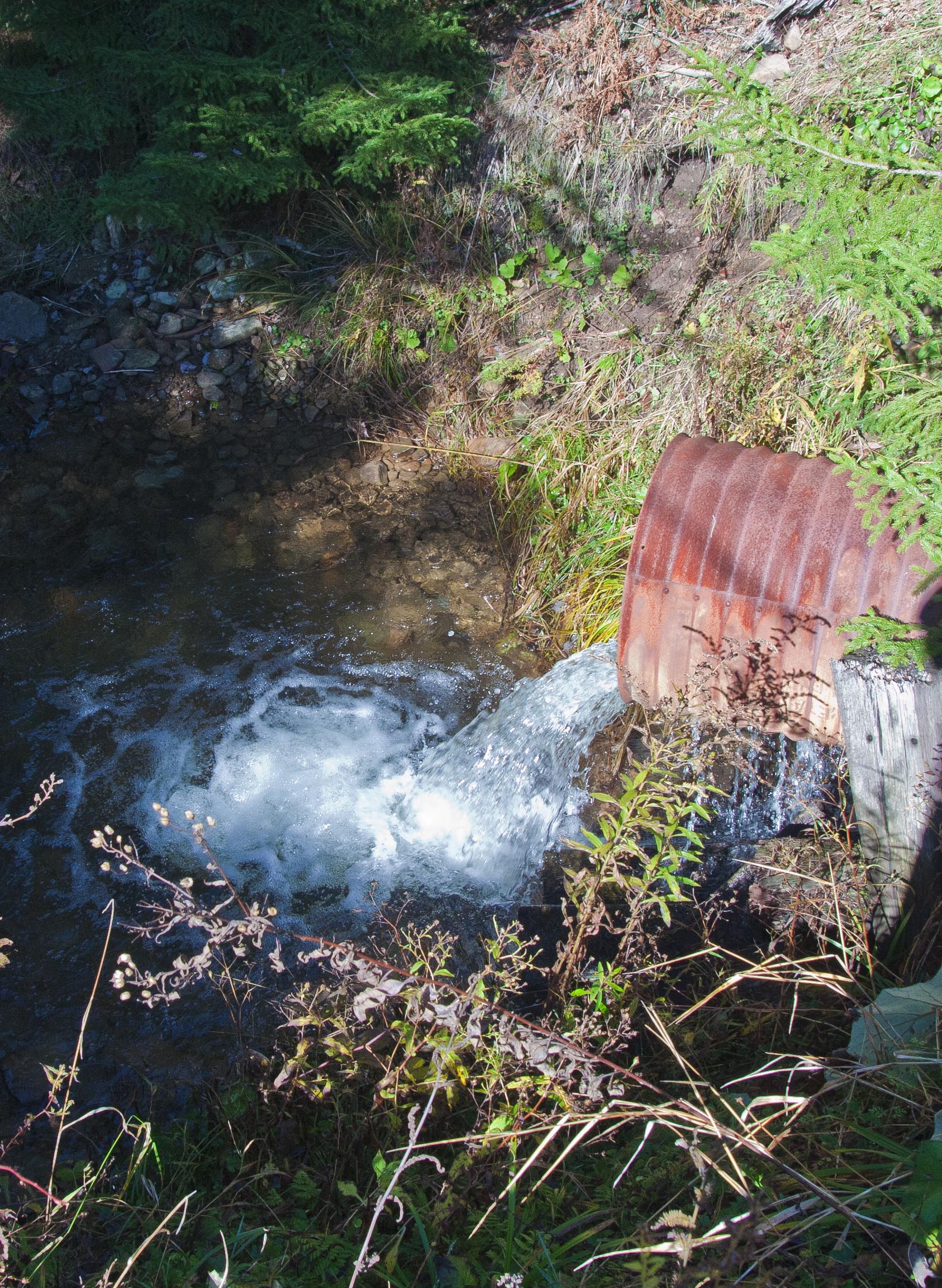 Photo of the Lamothe Creek Culverts in WV