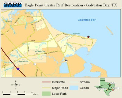 Eagle Point Oyster Reef Restoration - Galveston Bay, TX