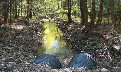 Culverts on Leadmine Brook, Connecticut