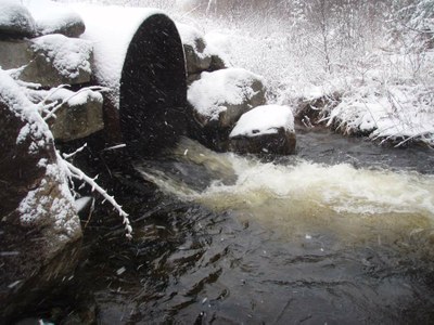 Culvert to be replaced on Umpire Brook in Vermont