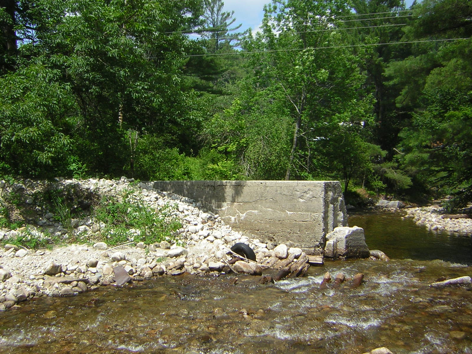 Wells River dam