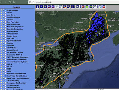 EBTJV 2016 Catchment and Patch Data